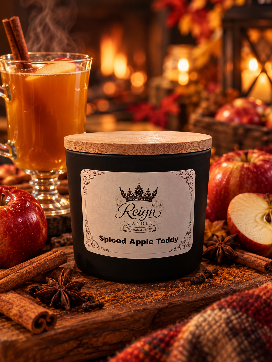 Spiced apple toddy