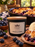 Blueberry cobbler