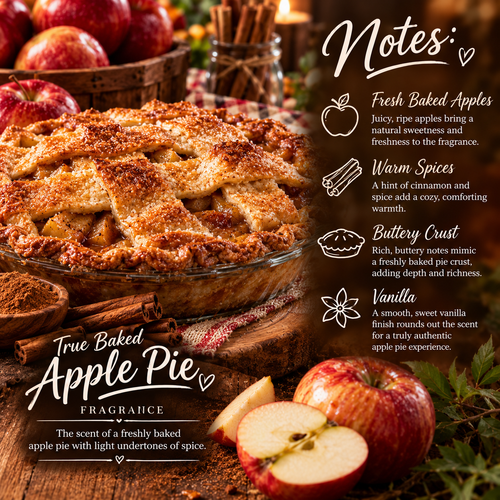 Baked apple pie