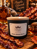 Maple glazed bacon