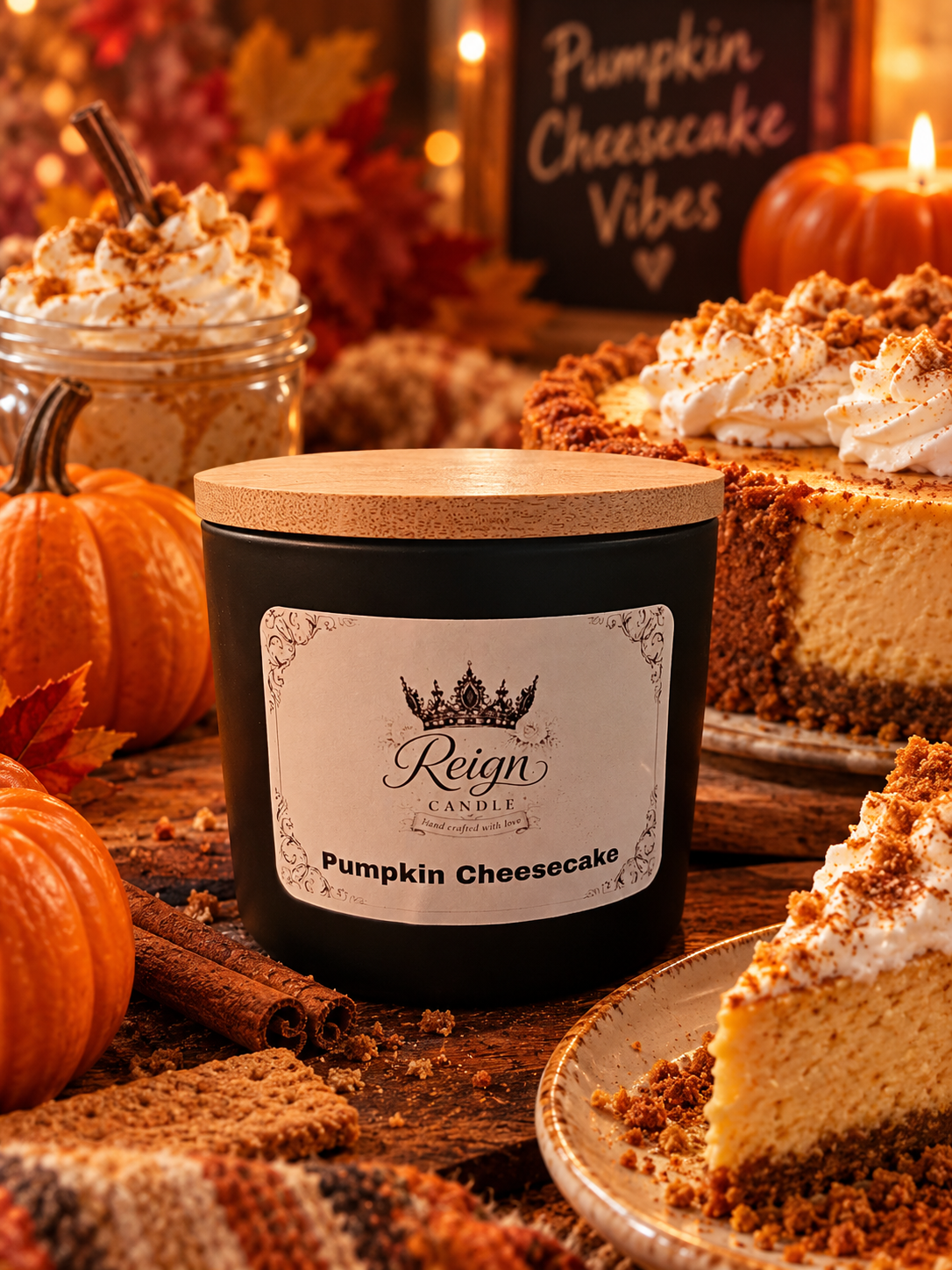 Pumpkin cheesecake